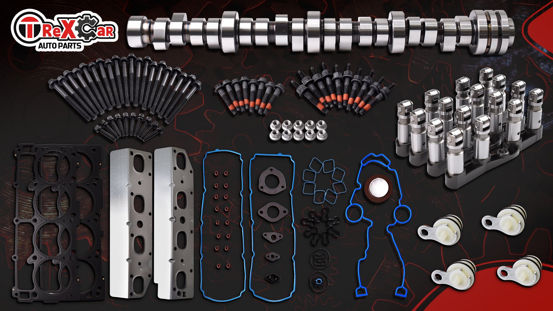 2009-2020 Ram 1500 5.7L HEMI V8 MDS Delete Kit: Camshaft, Non-MDS Lifters & Water Plugs 技术细节 2
