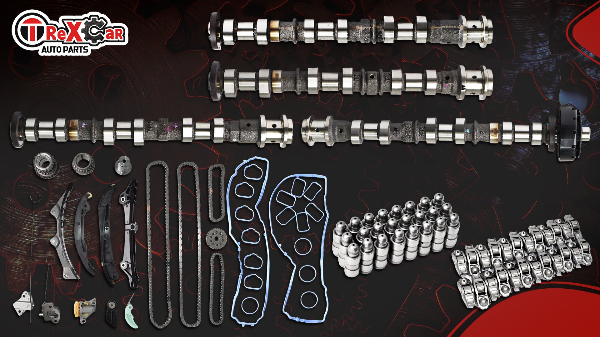 2011-2016 Dodge/Jeep 3.6L Pentastar V6 Ultimate Rebuild Kit: 4x Cams, Valvetrain & Timing Chain 技术细节 1