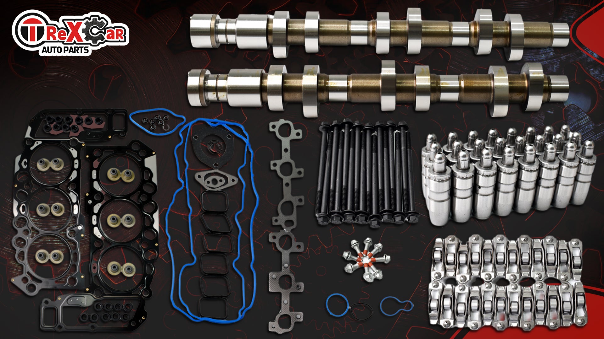 2002-2011 Dodge/Jeep 3.7L PowerTech V6 Complete Top-End Rebuild Kit: Camshafts, Valvetrain & Head Gaskets 技术细节 1