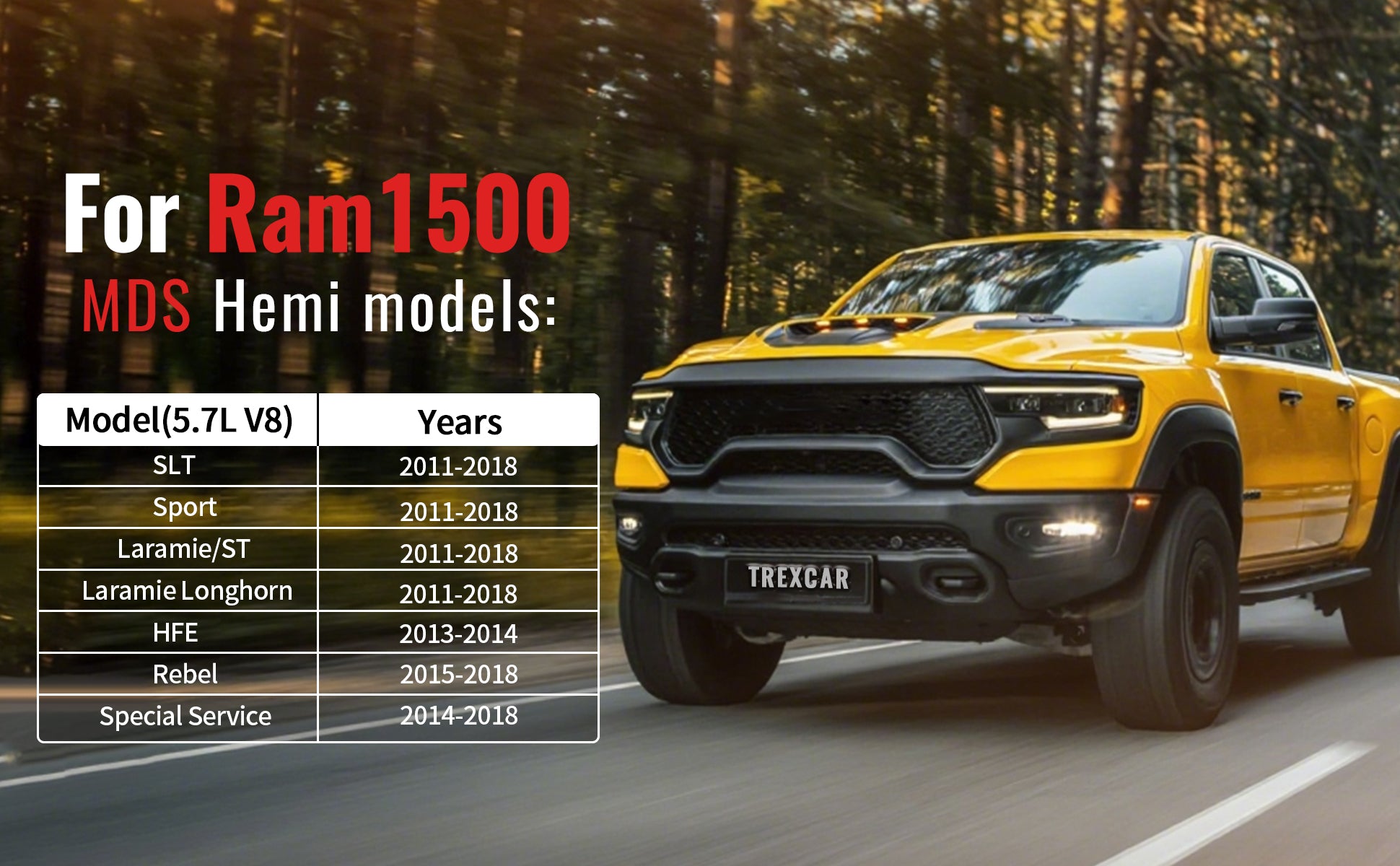 2009-2018 Ram 1500 5.7L HEMI Complete MDS Cam & Lifter Rebuild Kit 技术细节 1