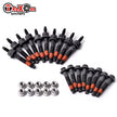 TREXCAR QMTZKIT-004 exhaust manifold bolts studs and nuts hardware kit for Dodge/Jeep 5.7L HEMI VVT.