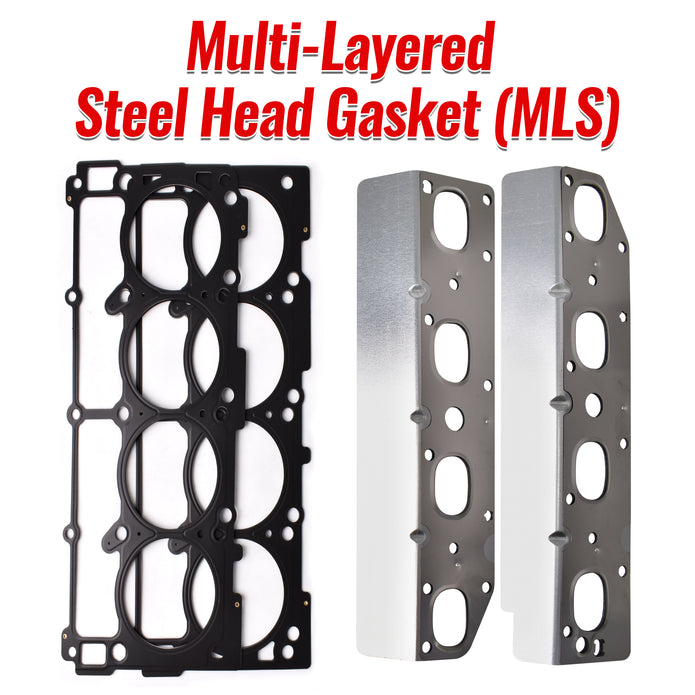 TREXCAR QMTZKIT-004 multi-layered steel MLS cylinder head gasket and exhaust manifold gaskets for Dodge/Jeep 5.7L HEMI VVT.