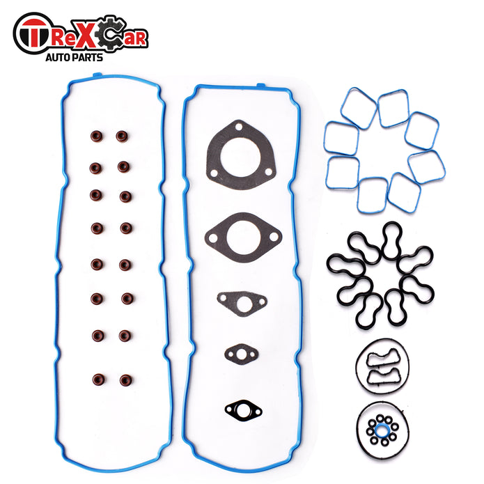 TREXCAR QMTZKIT-004 valve cover gasket and spark plug tube seals set for Dodge/Jeep 5.7L HEMI VVT engine.