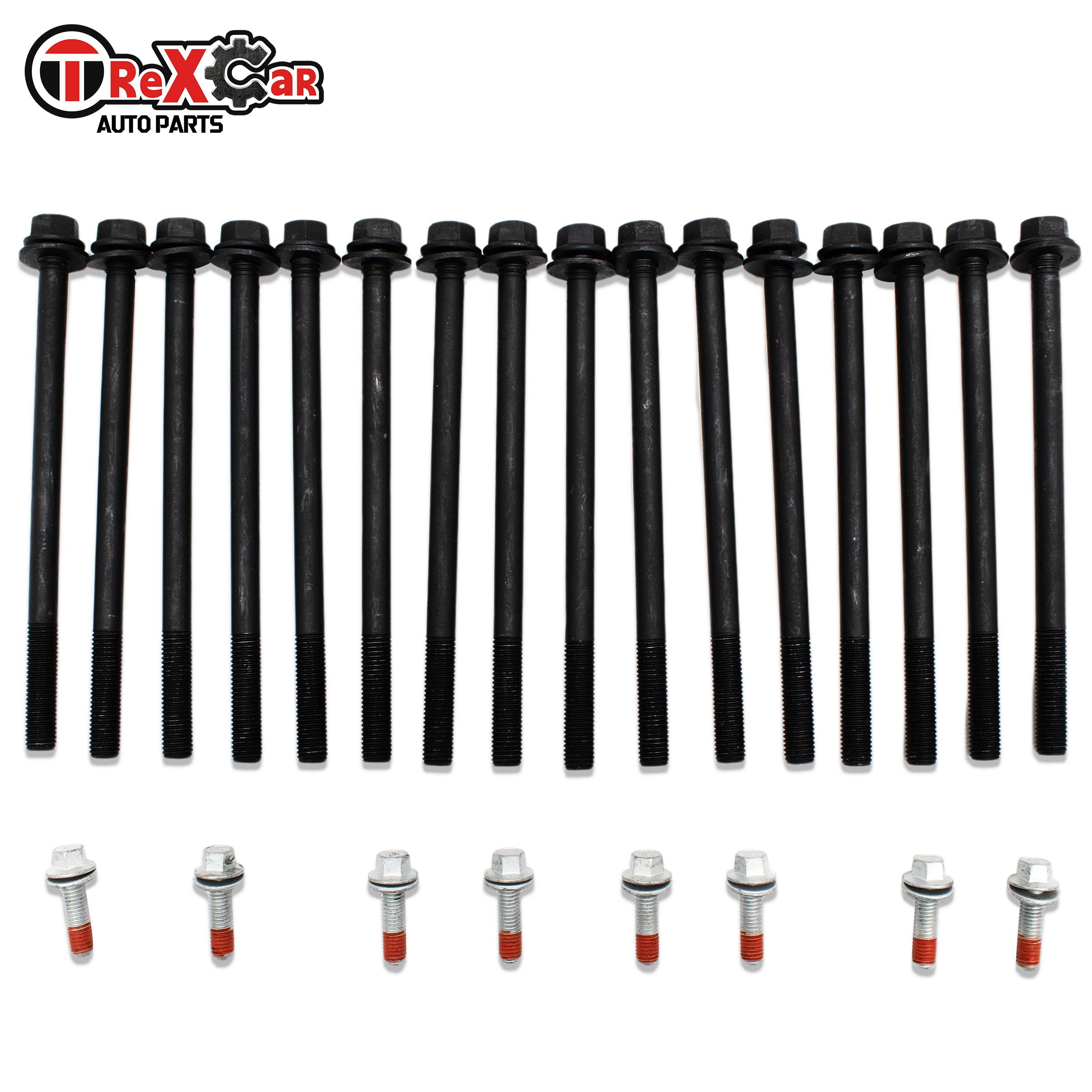 TREXCAR DBXKIT-023 Cylinder Head Bolts Set for Dodge Jeep 3.7L SOHC Engine