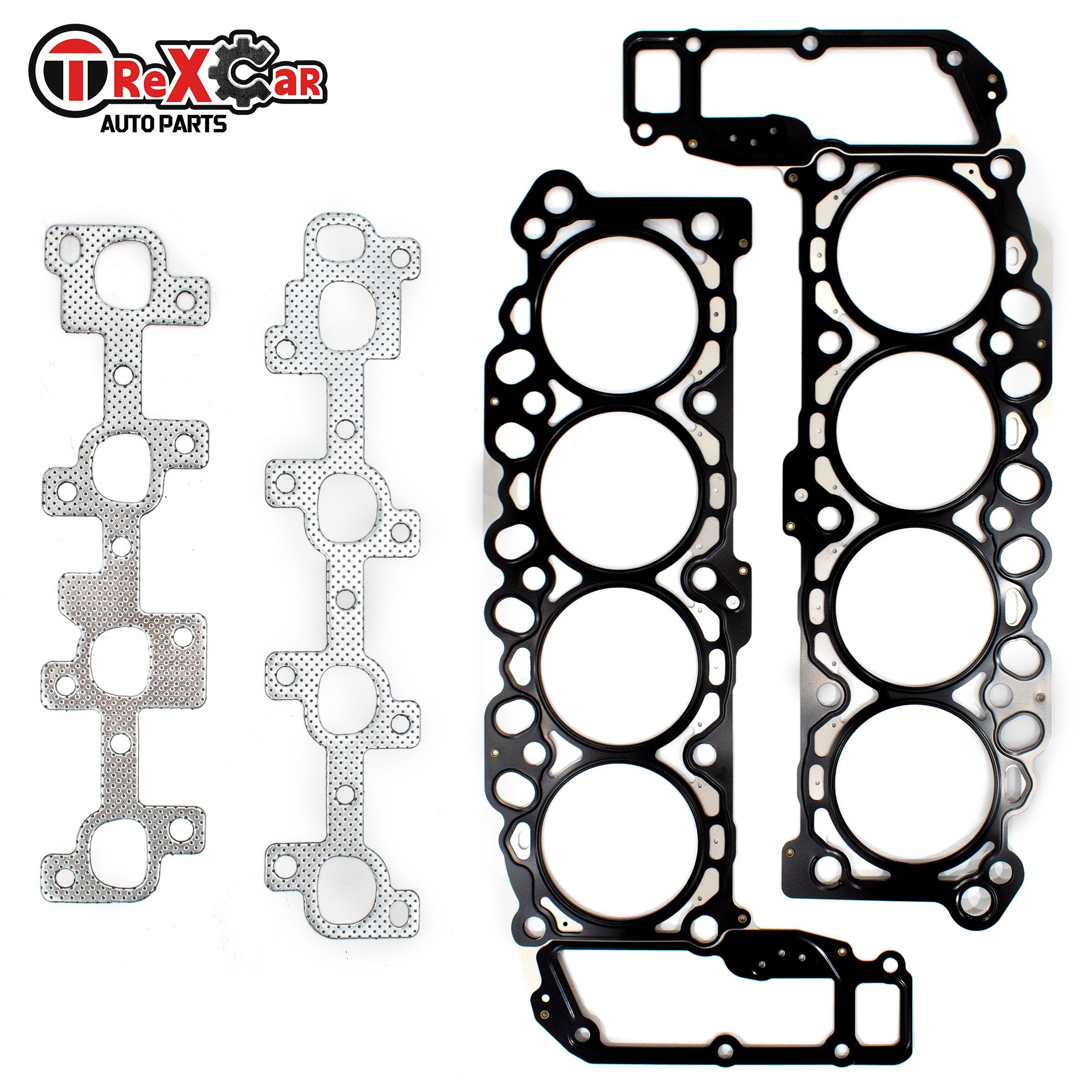TREXCAR DXBKIT-021 4.7L V8 Replacement Cylinder Head Gaskets and Exhaust Manifold Seals