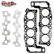 TREXCAR DXBKIT-021 4.7L V8 Replacement Cylinder Head Gaskets and Exhaust Manifold Seals