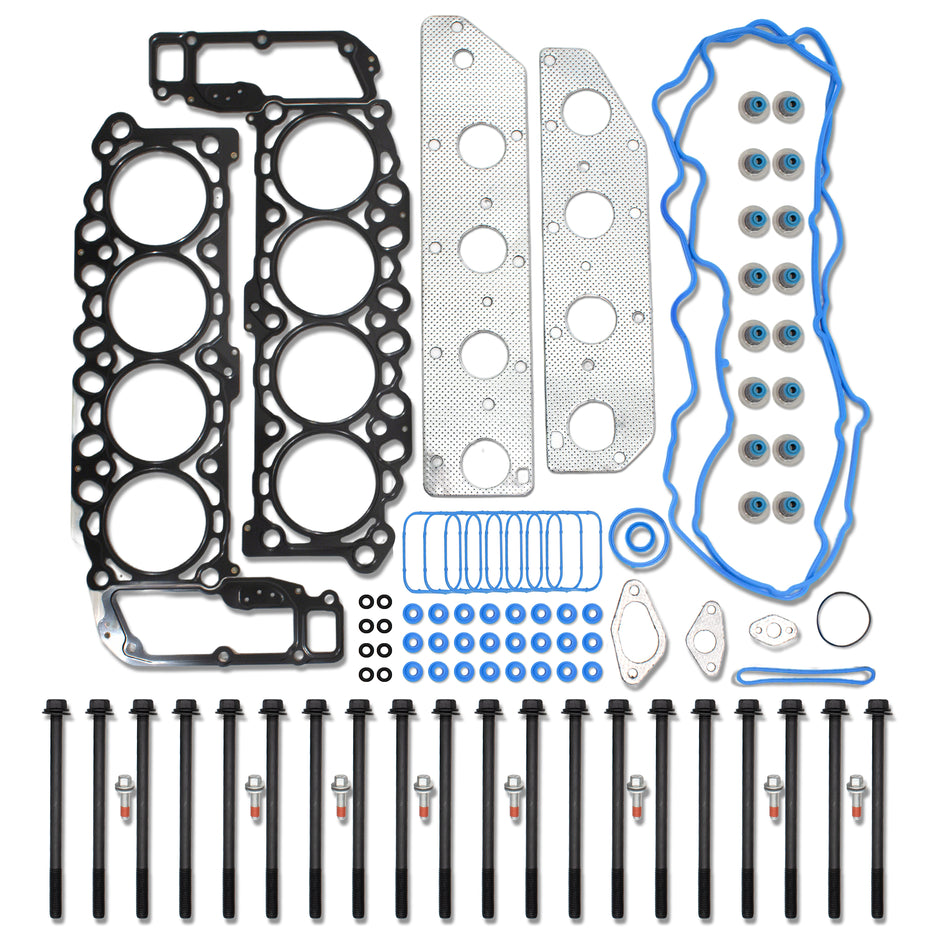 TREXCAR DXBKIT-022 MLS Head Gasket Kit with Bolts for Dodge Jeep 4.7L V8