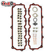 TREXCAR DXBKIT-033 Rocker Box Gaskets and Valve Stem Seals Set for Ford 6.0L Powerstroke