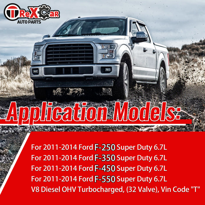 TREXCAR DXBKIT-036 6.7L V8 Powerstroke Head Gasket Set Application Models for Ford F-250 F-350 F-450 F-550 Super Duty