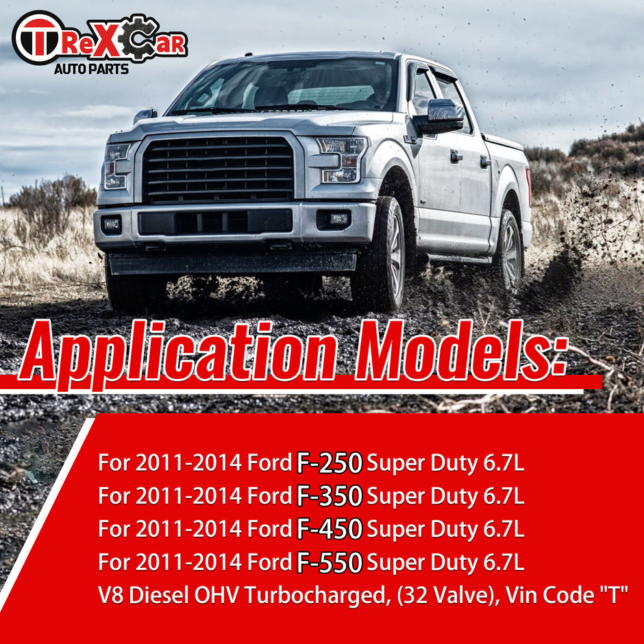 TREXCAR DXBKIT-036 6.7L V8 Powerstroke Head Gasket Set Application Models for Ford F-250 F-350 F-450 F-550 Super Duty
