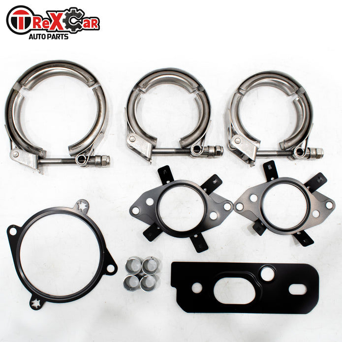 TREXCAR DXBKIT-036 V-Band Clamps, Sleeves and Exhaust Hardware Accessories
