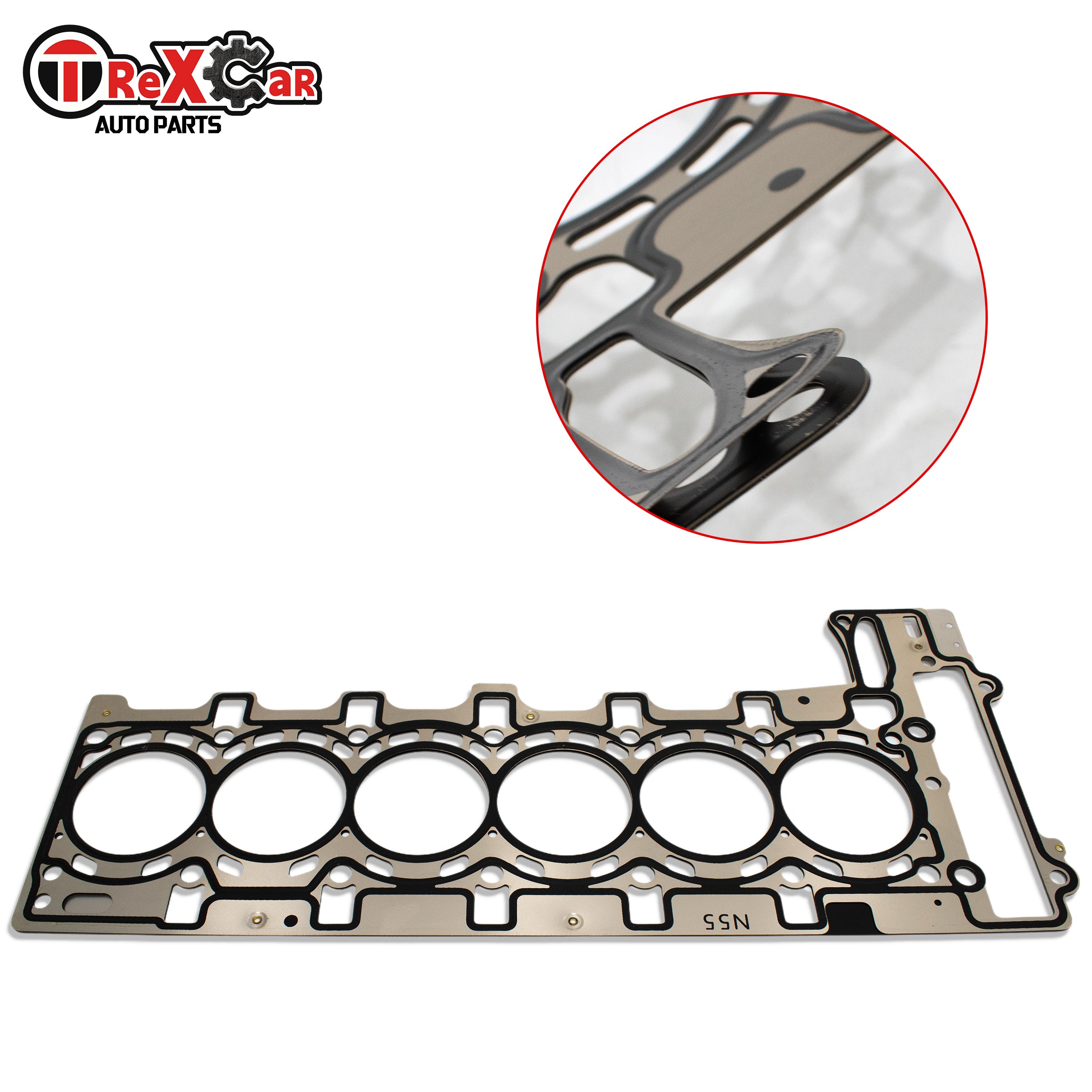 TREXCAR DXBKIT-040 BMW N55 3.0L Turbo MLS Cylinder Head Gasket Close Up Detail