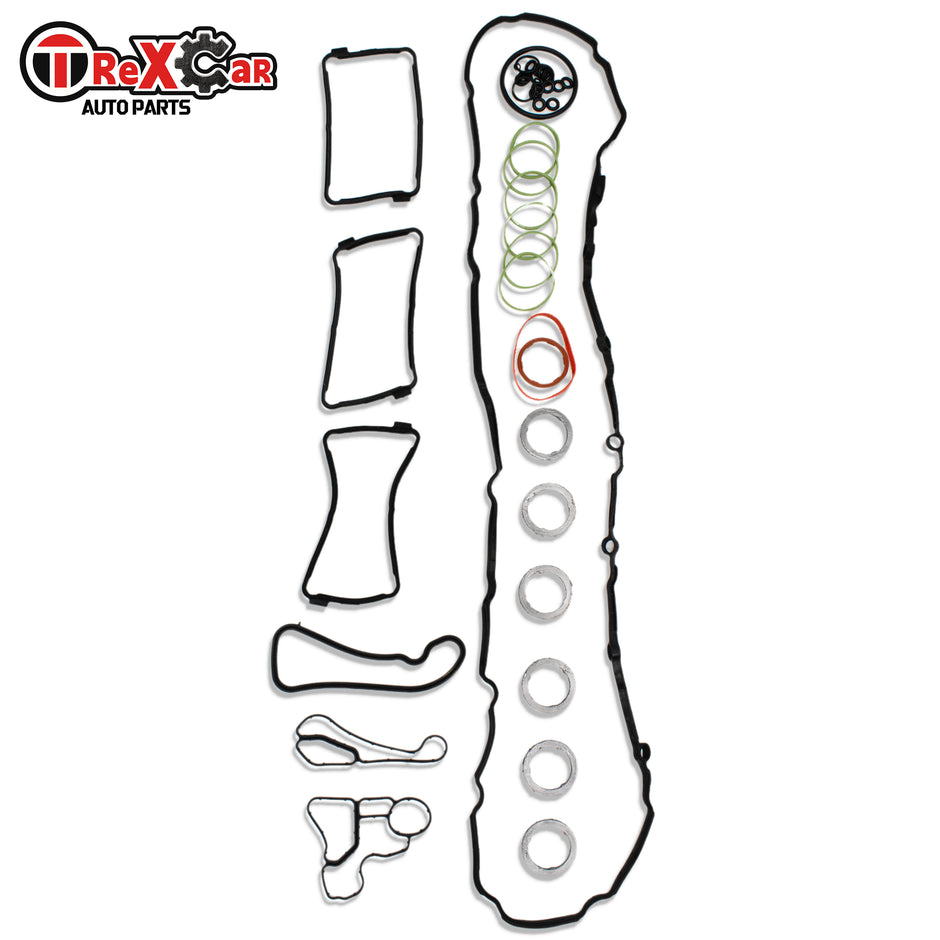 valve-cover-gasket-crankshaft-seals-kit.jpg	TREXCAR DXBKIT-040 Valve Cover Gasket, Crankshaft Seals, Valve Stem Seals and Rubber Components