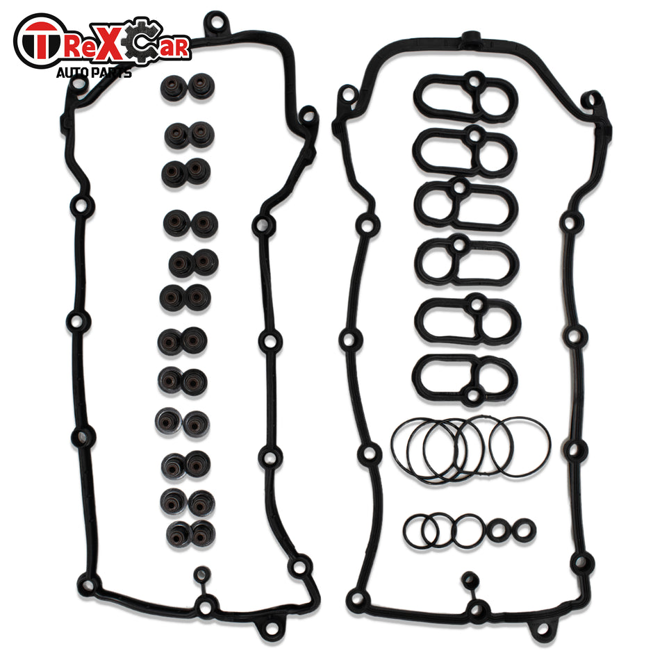 TREXCAR DXBKIT-043 Valve Cover Gaskets, Valve Stem Seals and O-Rings Kit