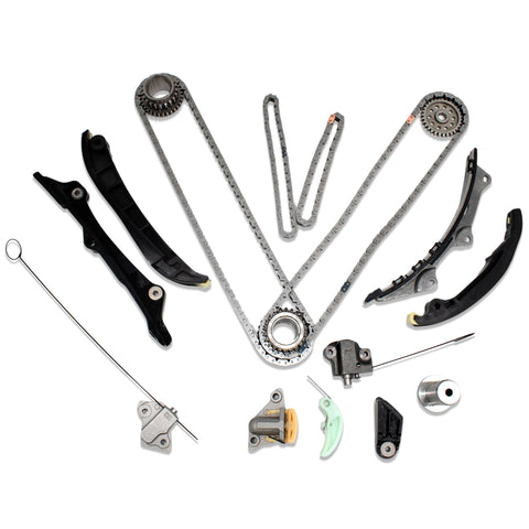 TREXCAR LT001 Standard Engine Timing Chain Kit with Guides and Tensioners for Chrysler Dodge Jeep 3.6L Pentastar V6