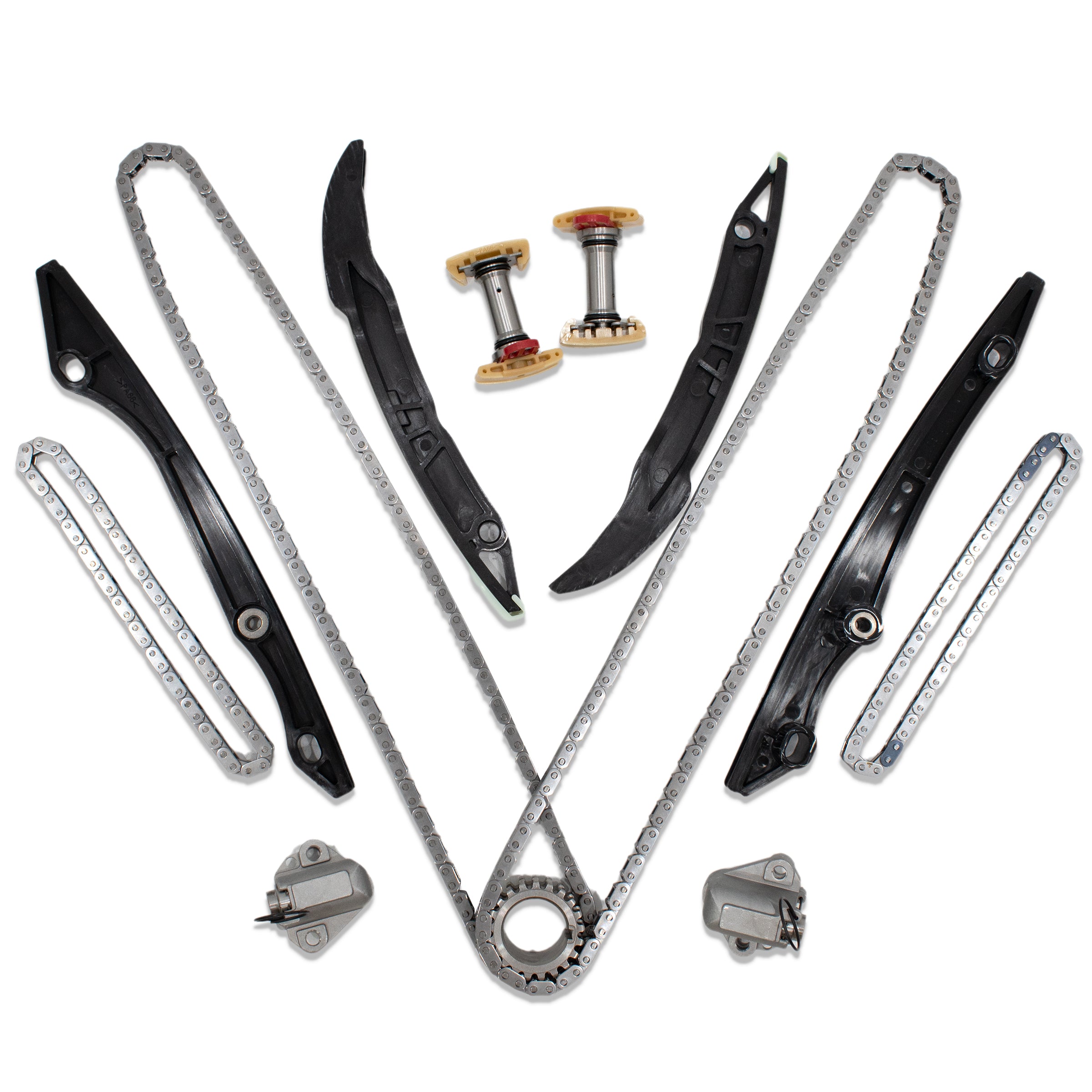 TREXCAR LT-019 Engine Timing Chain Kit for Ford F-150 Mustang 5.0L V8 Coyote