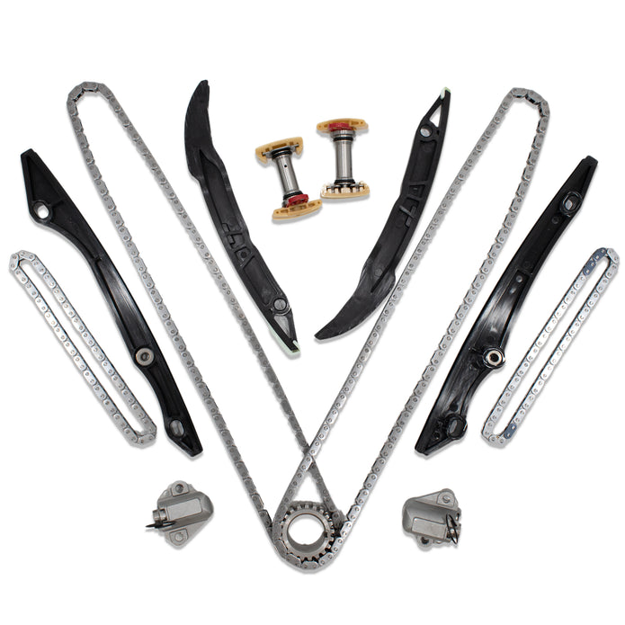TREXCAR LT-019 Engine Timing Chain Kit for Ford F-150 Mustang 5.0L V8 Coyote