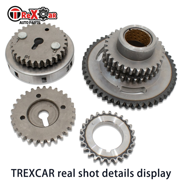 TREXCAR LT-003 Dodge Jeep 4.7L V8 Engine Timing Camshaft Crankshaft Sprockets and Idler Gear
