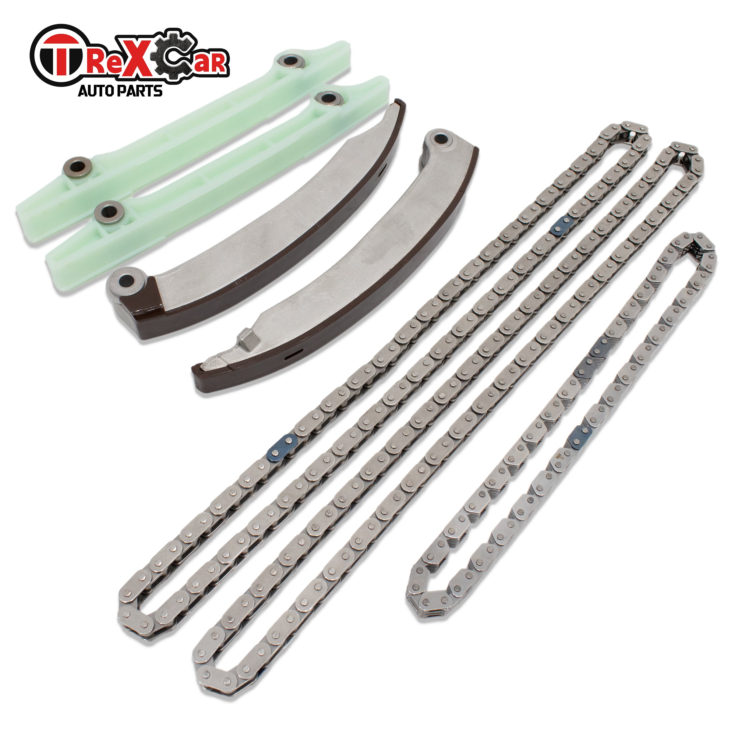 TREXCAR LT-004 Honda Acura 2.4L K24 Engine Primary Timing Chain and Oil Pump Chain Set