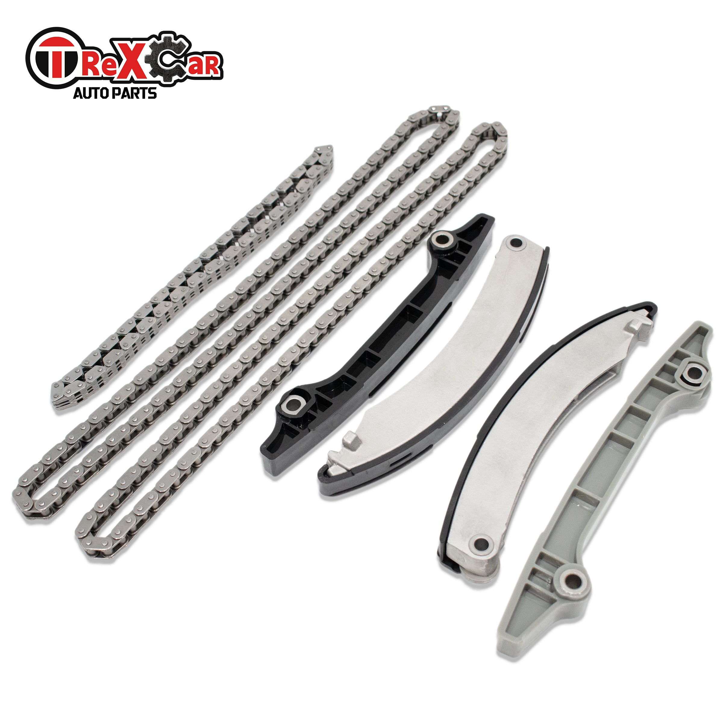 TREXCAR LT-006 Primary and Secondary Engine Timing Chains Set for Dodge Jeep 3.7L V6