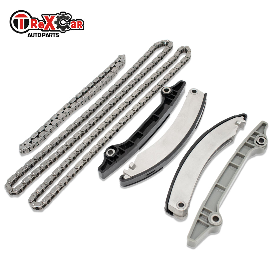 TREXCAR LT-006 Primary and Secondary Engine Timing Chains Set for Dodge Jeep 3.7L V6