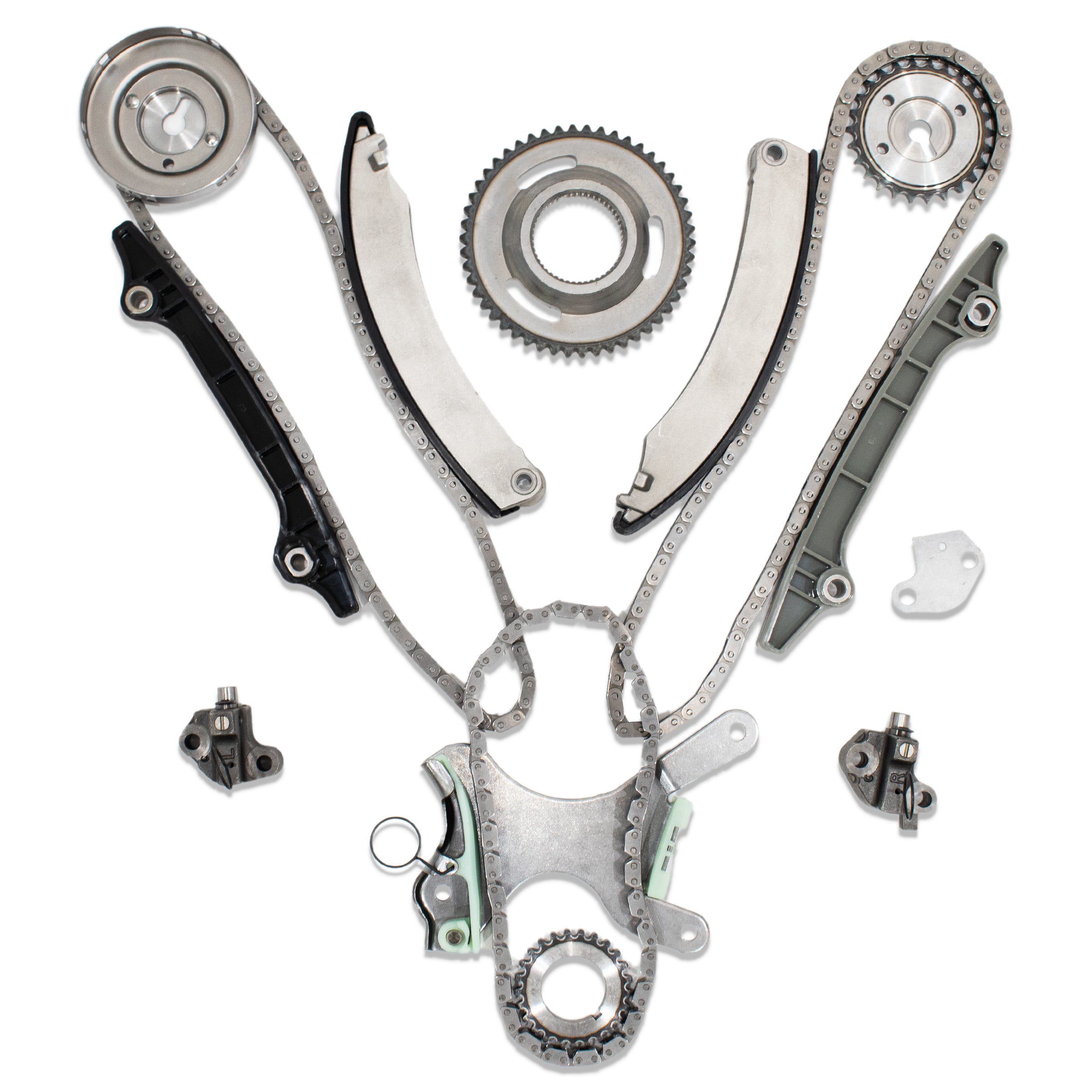TREXCAR LT-006 Complete Standard Engine Timing Chain Kit for Dodge Jeep 3.7L V6 PowerTech