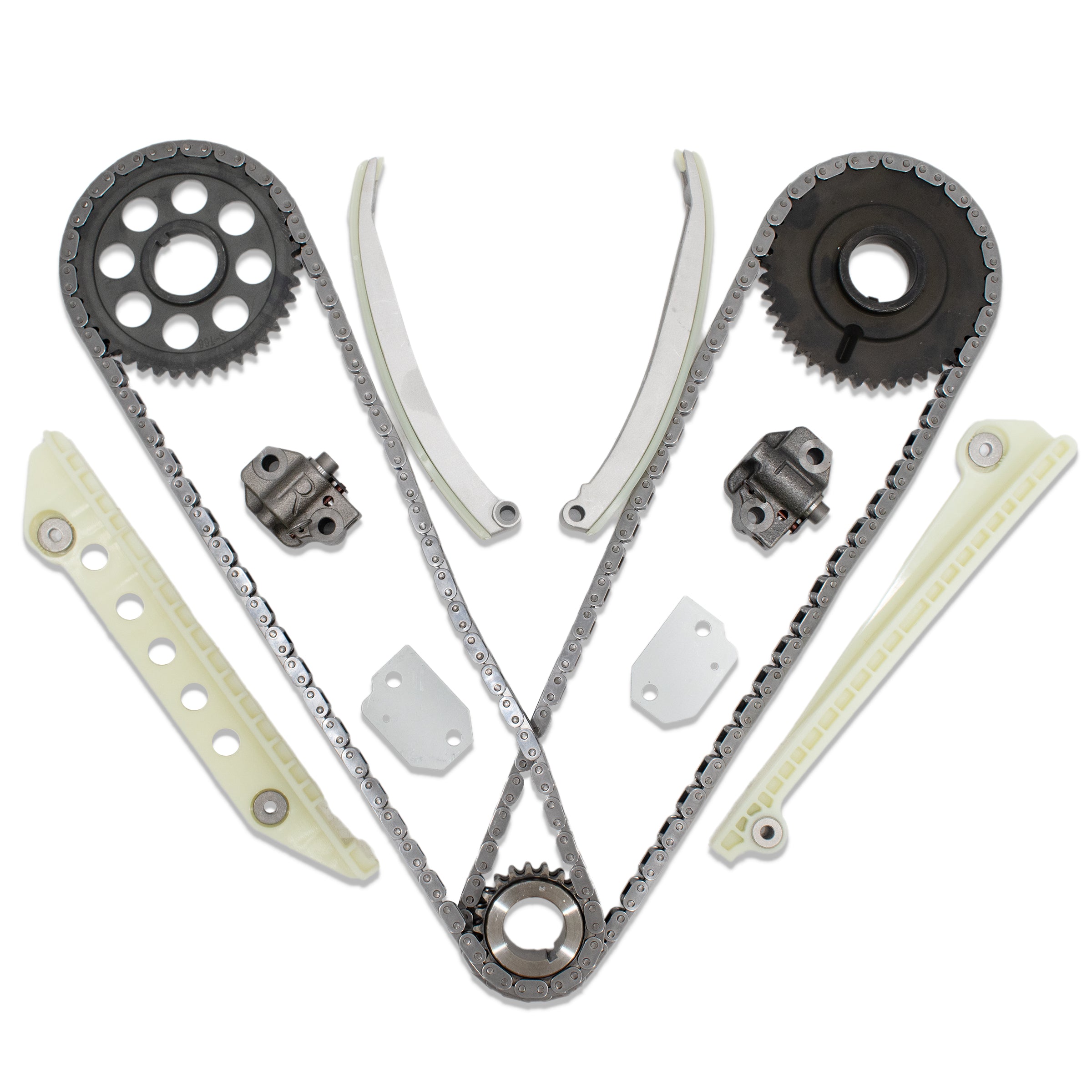 TREXCAR LT-016 Complete Standard Timing Chain Kit for Ford Lincoln 4.6L 5.4L 2-Valve V8