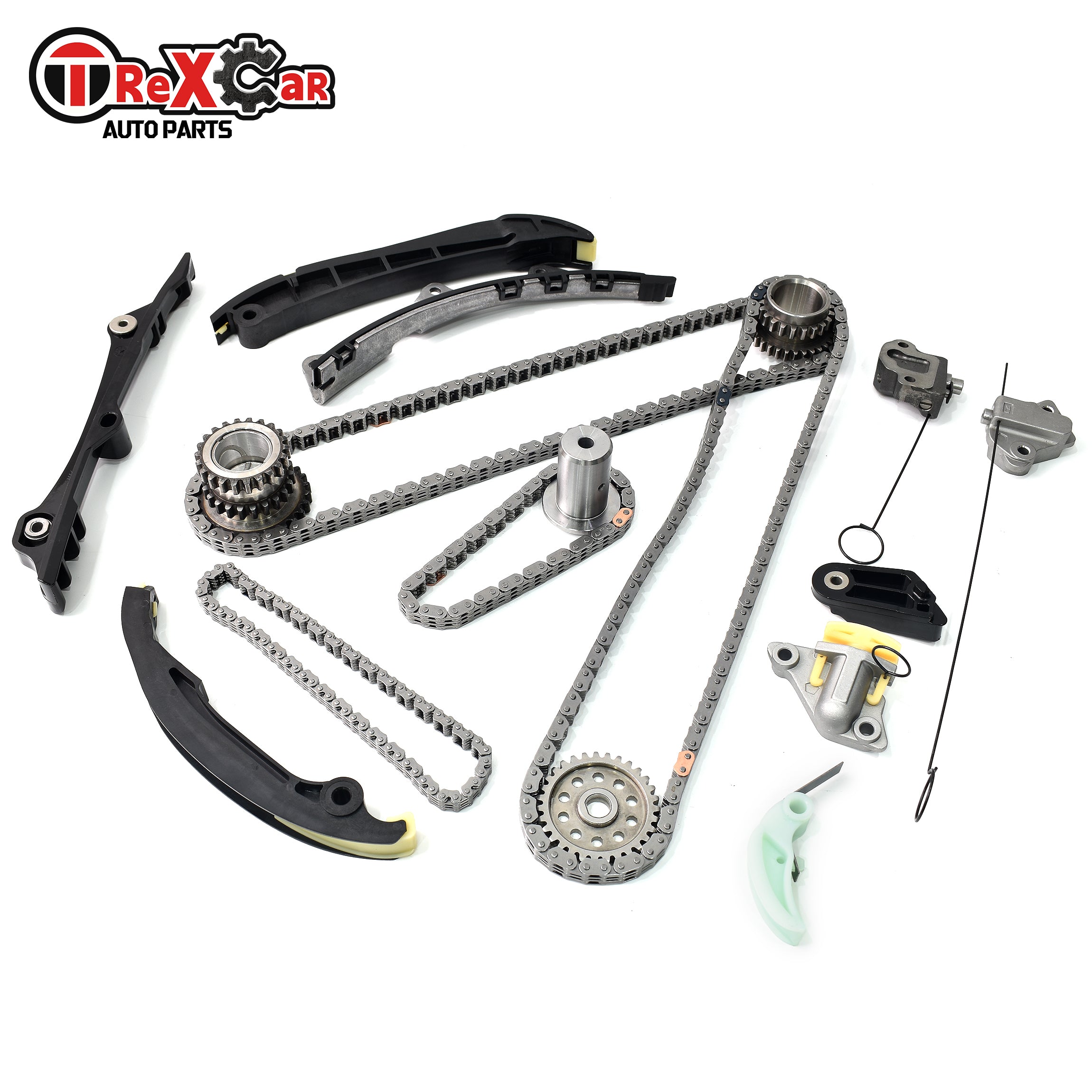 TREXCAR LTKIT-001 3.6L Pentastar V6 Engine Timing Chain Set with Guides and Tensioners