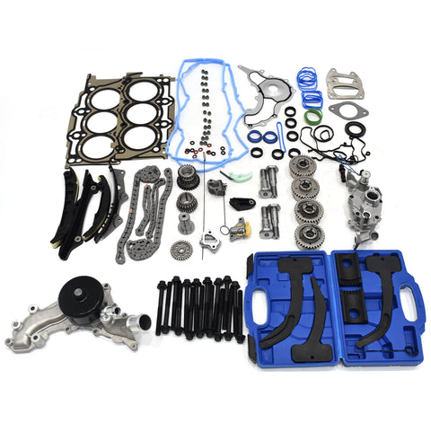 TREXCAR LTKIT-003 3.6L Pentastar V6 Ultimate Timing Kit with VVT Phasers, Pumps and Tools
