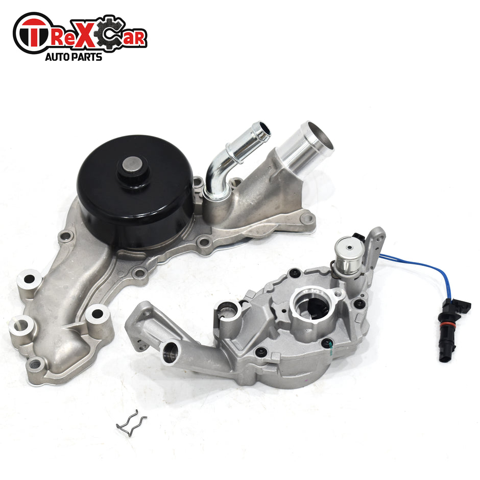 TREXCAR LTKIT-003 3.6L Pentastar V6 Engine Cooling Water Pump and Oil Pump