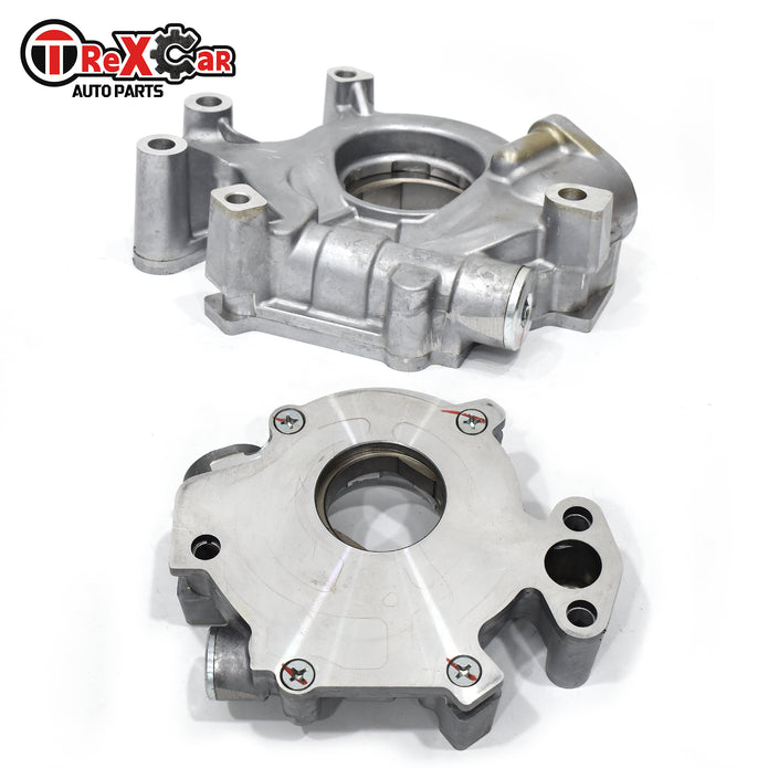 TREXCAR LTKIT-010 Dodge Jeep 3.7L V6 Replacement Engine Lubrication Oil Pump Front and Rear View