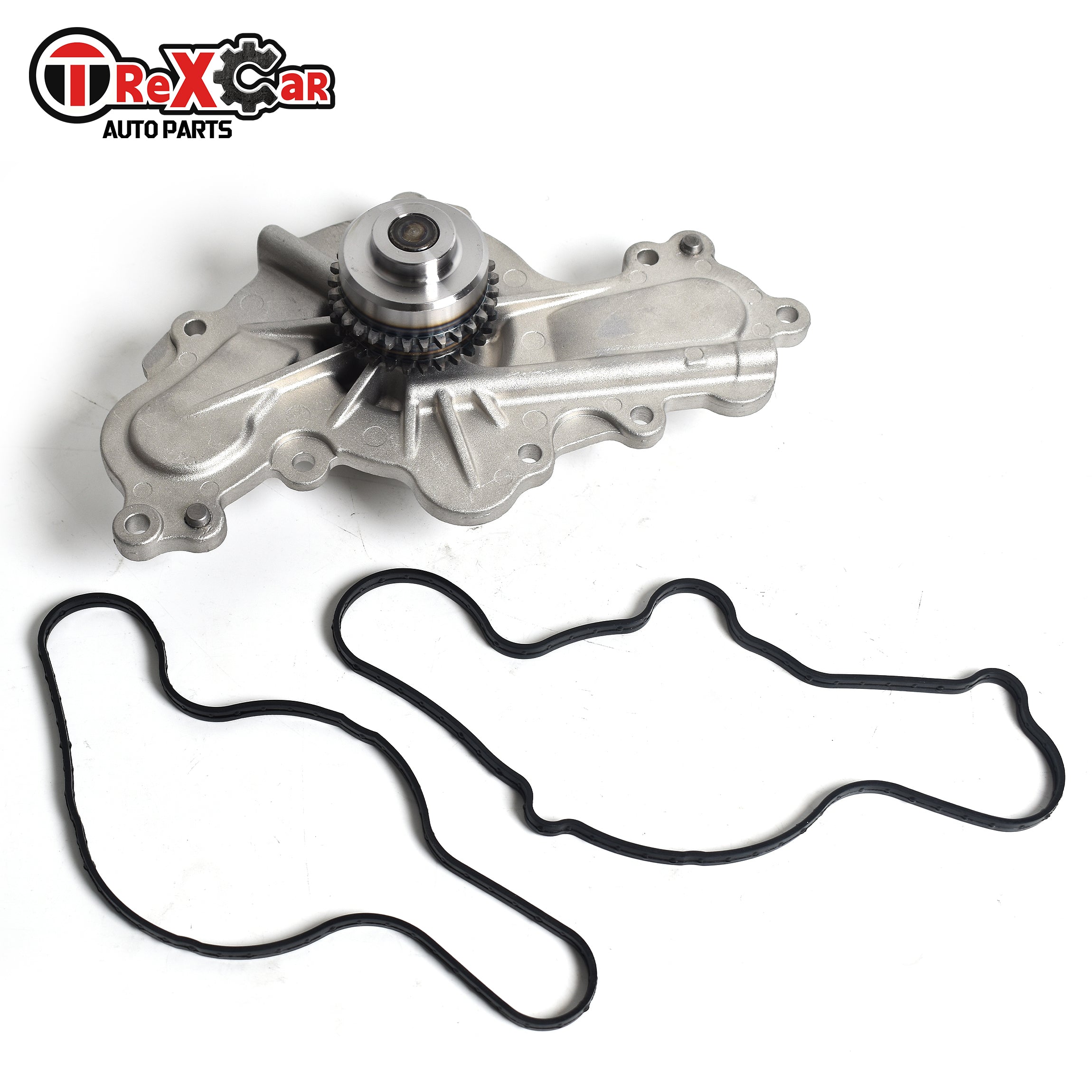 TREXCAR LTKIT-012 Ford 3.5L 3.7L V6 Engine Cooling Water Pump and Rubber Seals Set