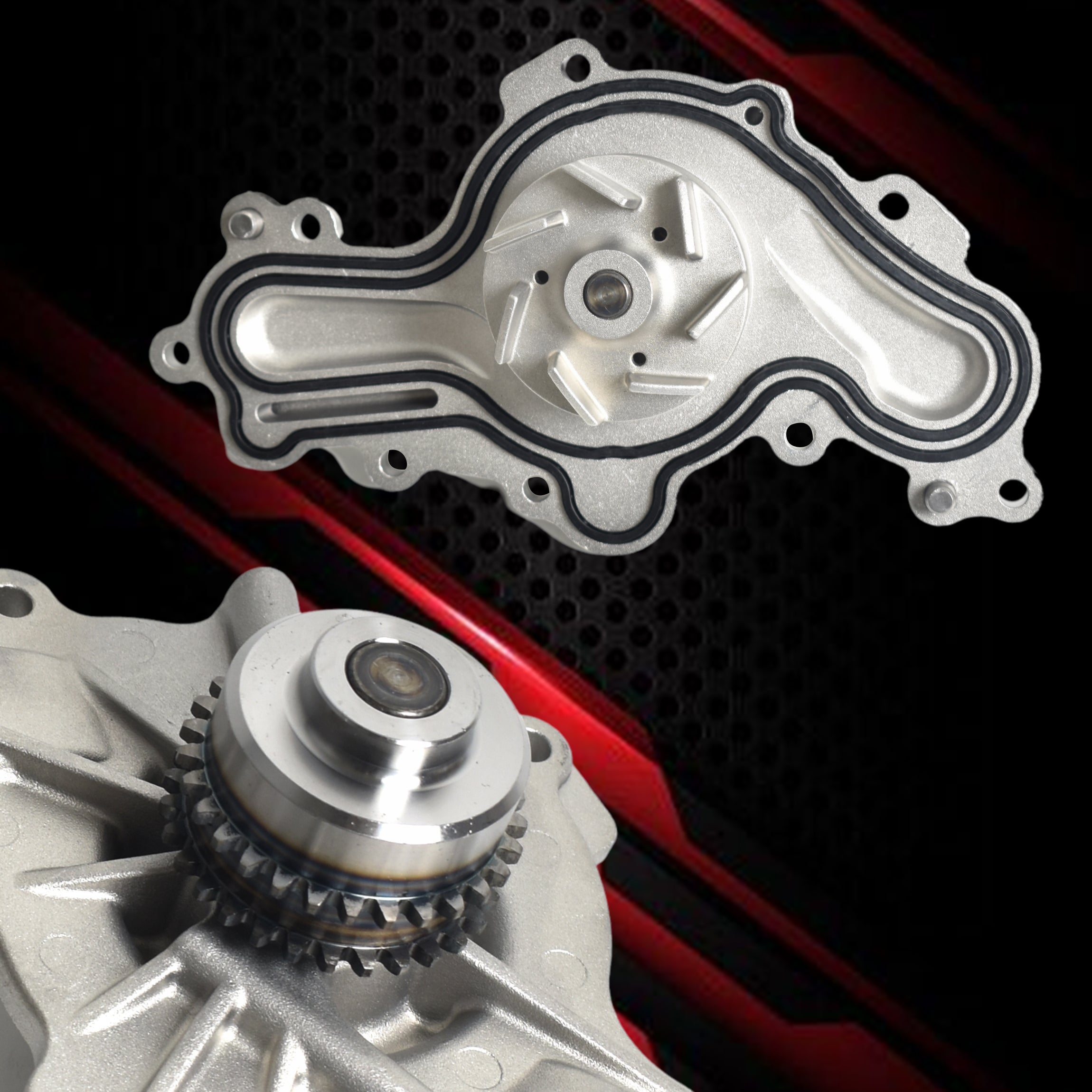 TREXCAR LTKIT-012 Upgraded Internal Engine Water Pump AW6348 for Ford 3.5L 3.7L V6 Details