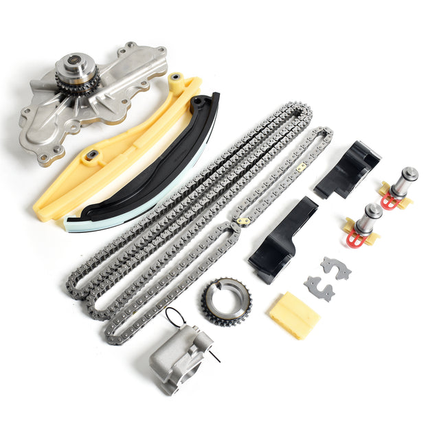 TREXCAR LTKIT-012 Ford 3.5L 3.7L V6 Primary and Secondary Timing Chains Guides and Tensioners Set