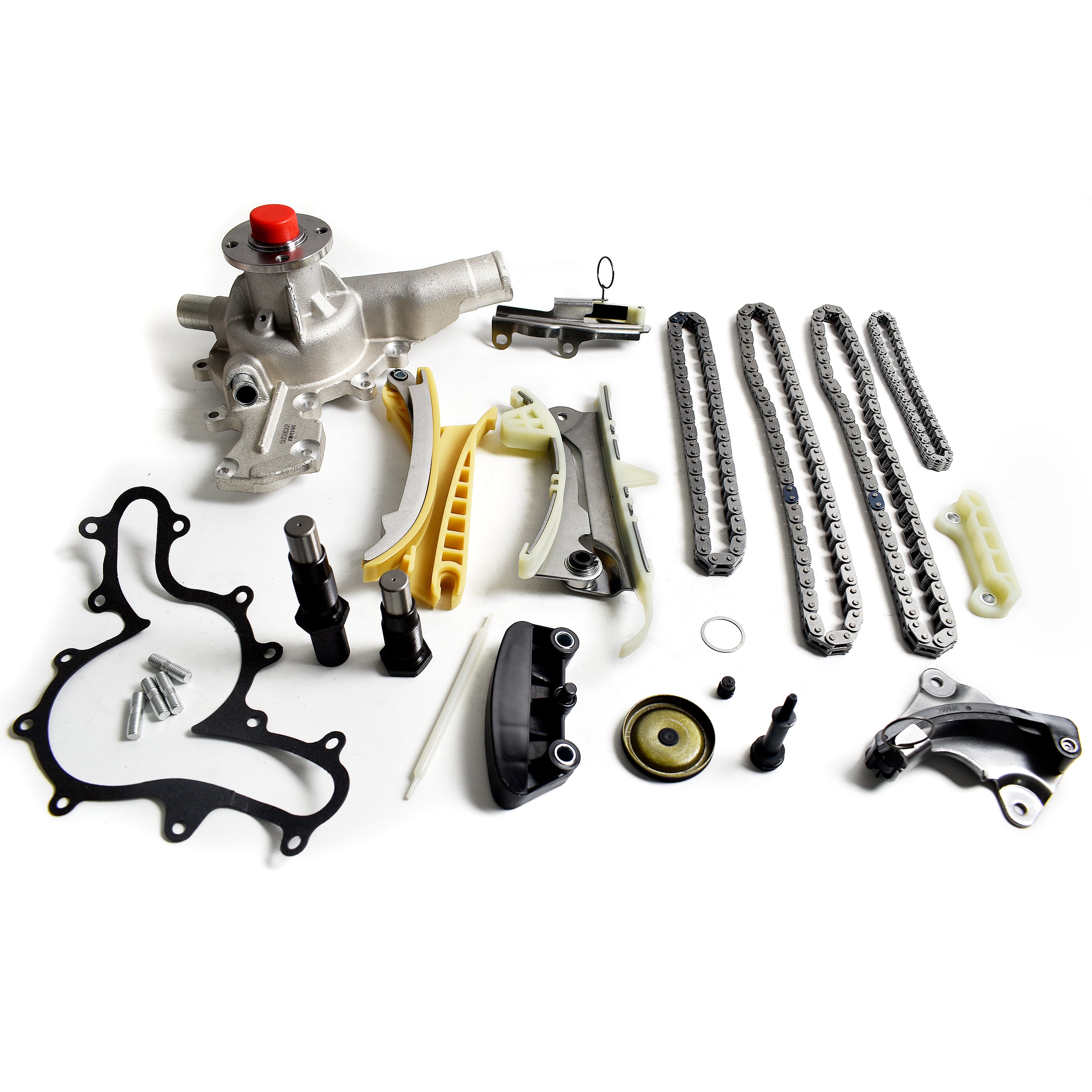 TREXCAR LTKIT-019 Complete Master Timing Chain Kit with Water Pump for Ford 4.0L V6 SOHC Engine