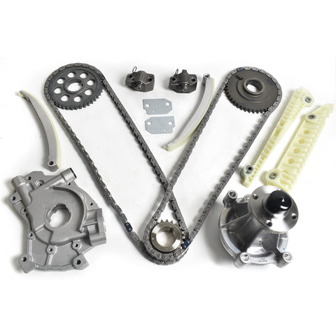 TREXCAR LTKIT-020 Ford 4.6L V8 Windsor Complete Timing Chain Kit with Water Pump and Oil Pump