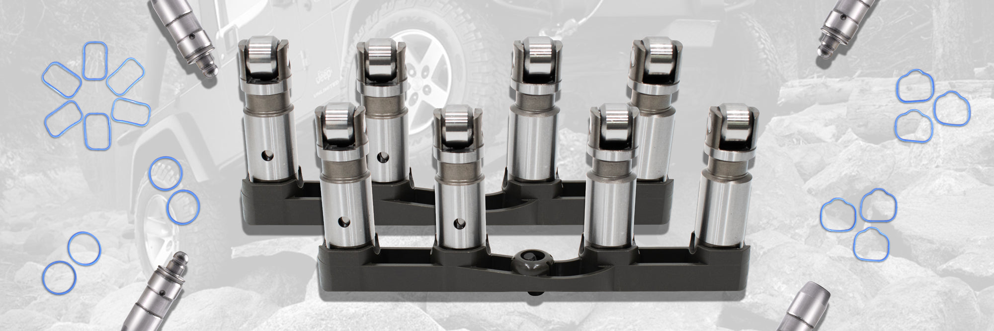 TREXCAR Premium Ultra Durable Valve Lifter Kit