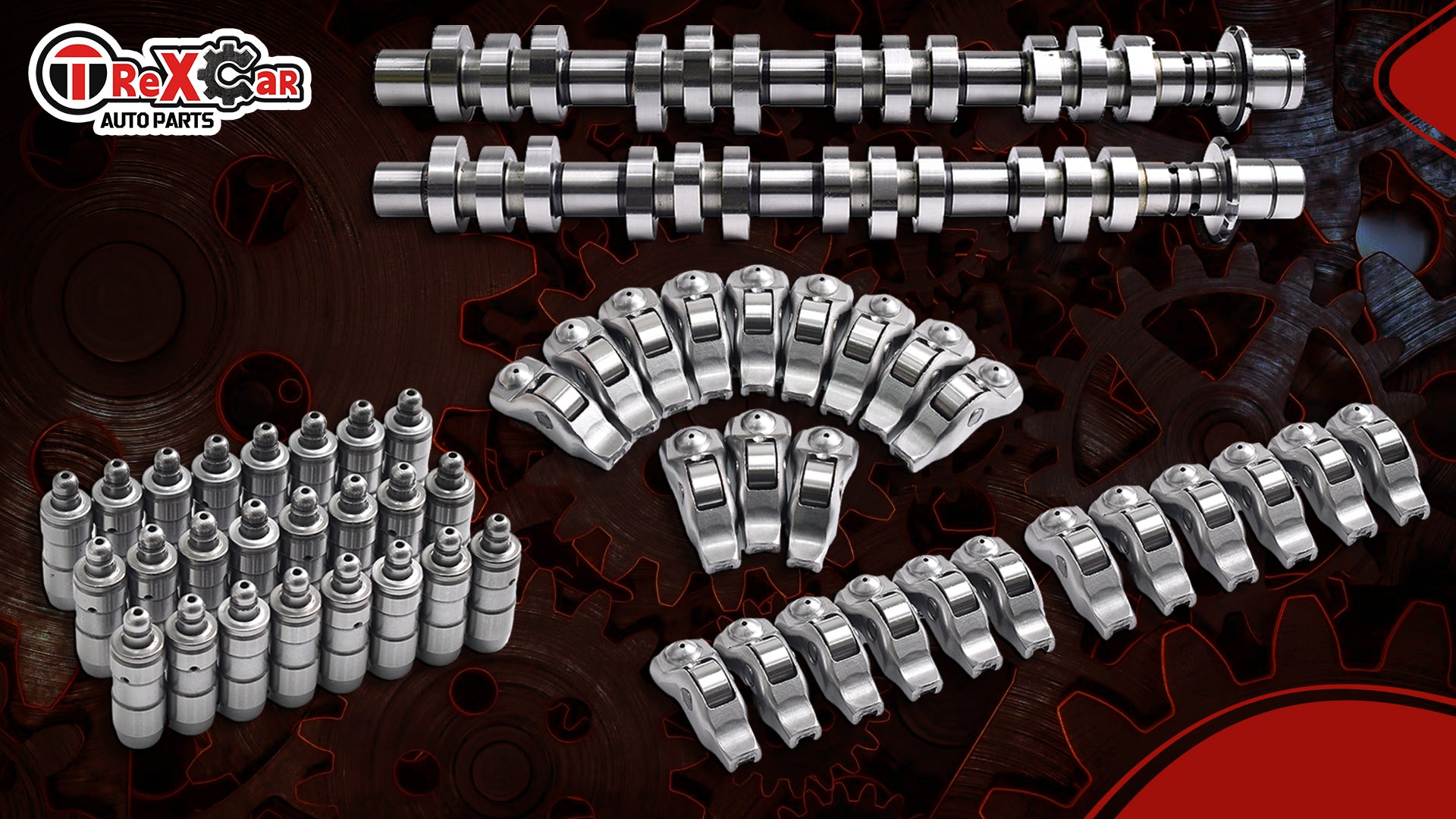 2004-2010 Ford/Lincoln 4.6L/5.4L 3-Valve Complete Valvetrain Kit: Camshafts, Rocker Arms & Lifters 技术细节 1