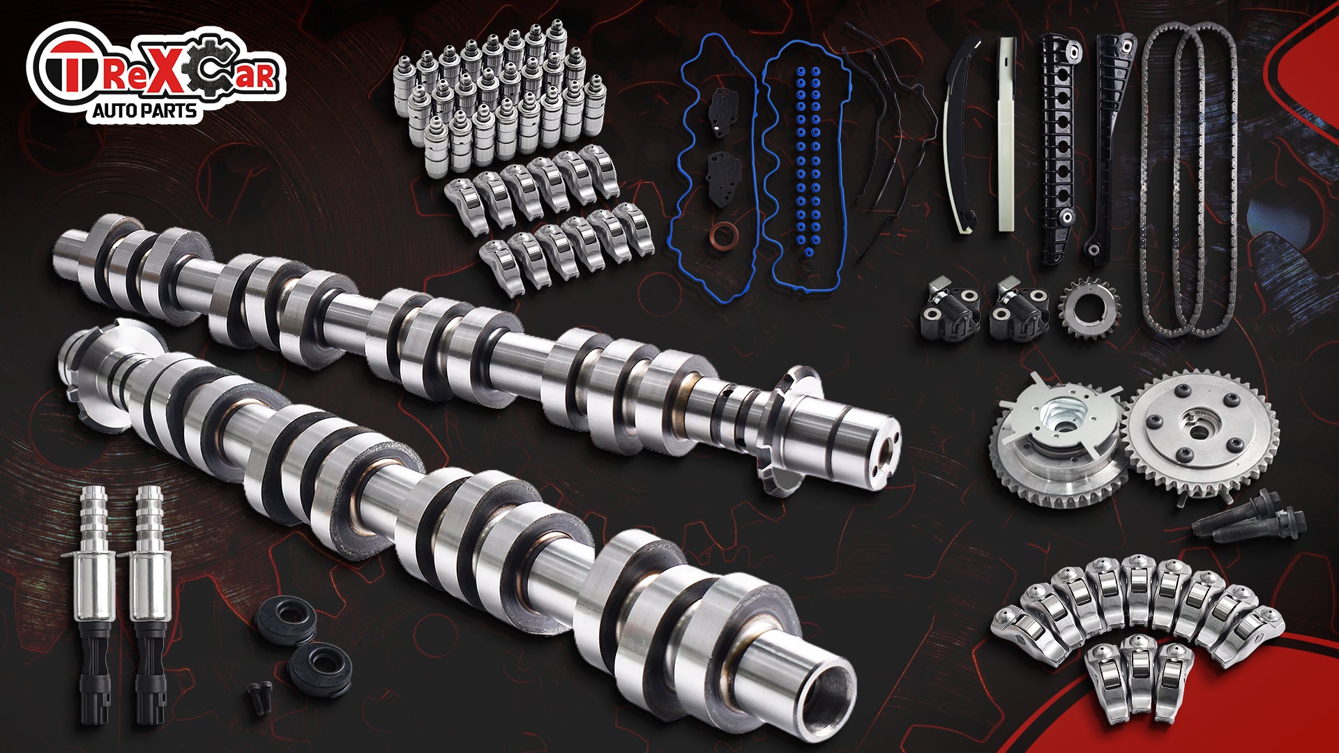 2004-2011 Ford/Lincoln 5.4L 3-Valve Ultimate Rebuild Kit: Left & Right Cams, Valvetrain & VVT Timing Set 技术细节 1