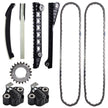 TREXCAR TLZKIT-040 Ford 5.4L 3V Timing Chain Kit with Primary Chains Guides and Heavy Duty Tensioners