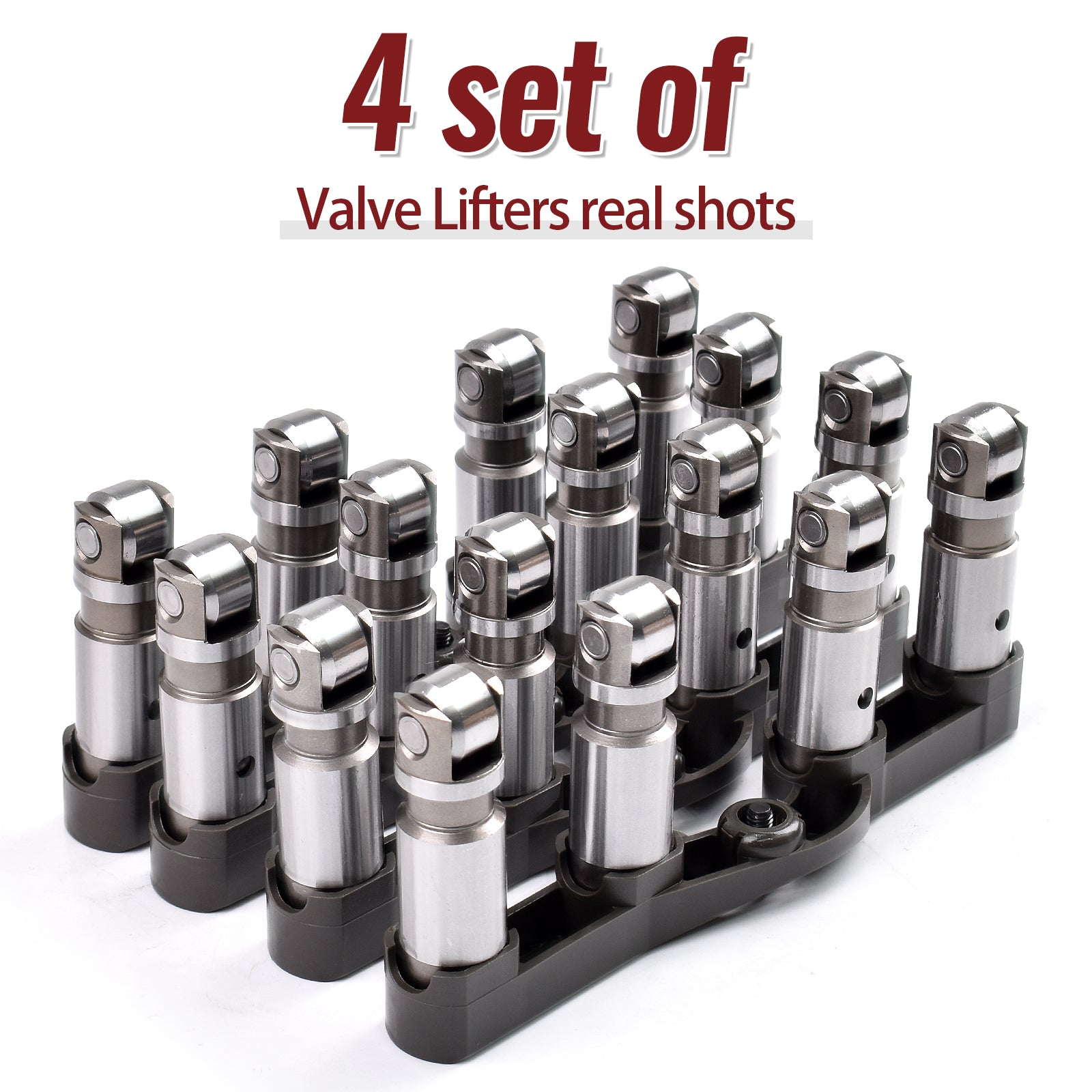 TREXCAR TLZKIT-041 5.7L HEMI V8 Hydraulic Roller Lifters and Trays Set of 16