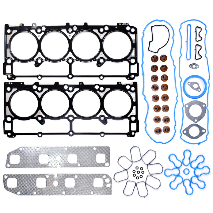 TREXCAR TLZKIT-042 Complete 5.7L HEMI V8 Engine Overhaul Cylinder Head Gaskets and Seals Set