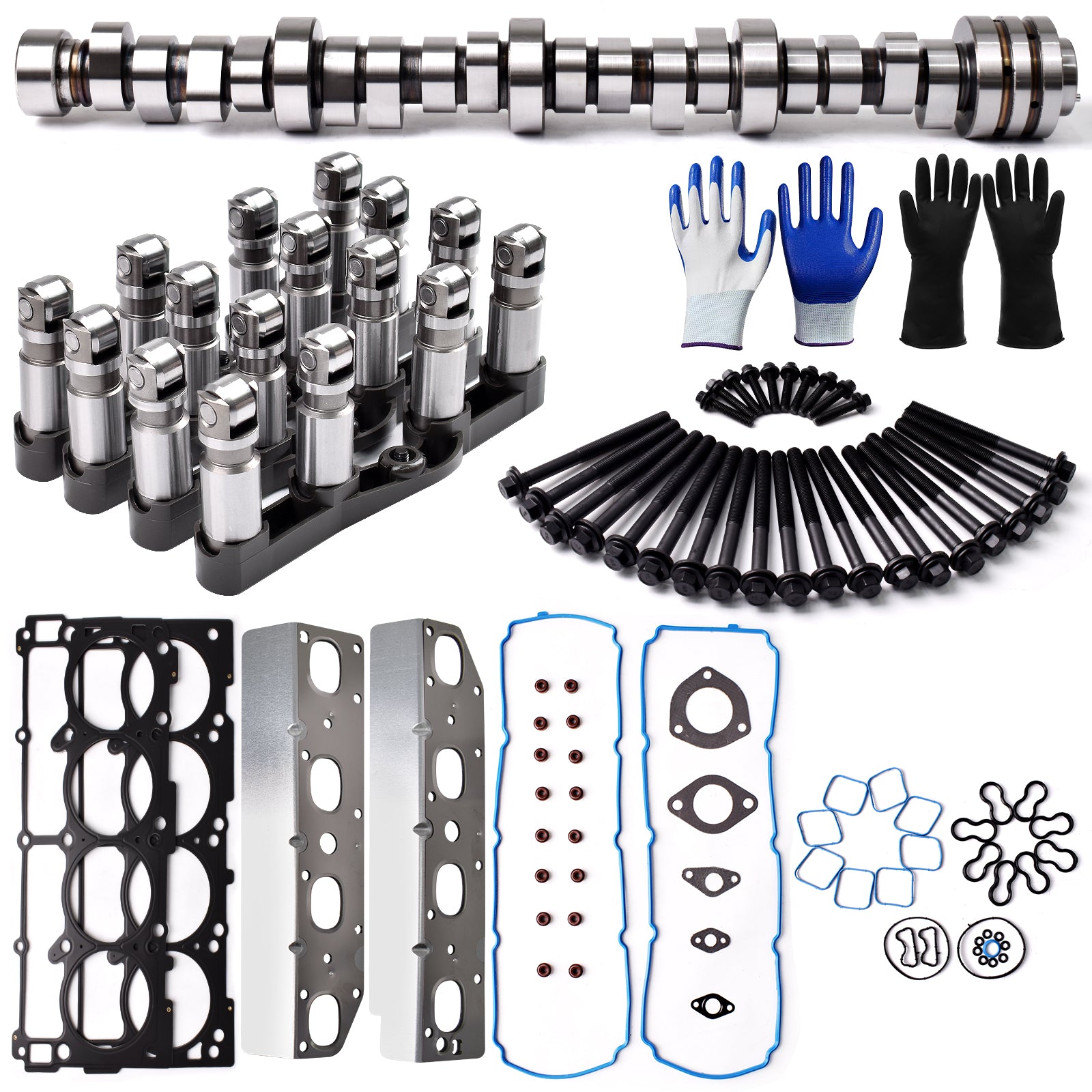 TREXCAR TLZKIT-049 Complete 5.7L HEMI V8 Non-MDS Engine Rebuild Kit for Ram 2500 3500