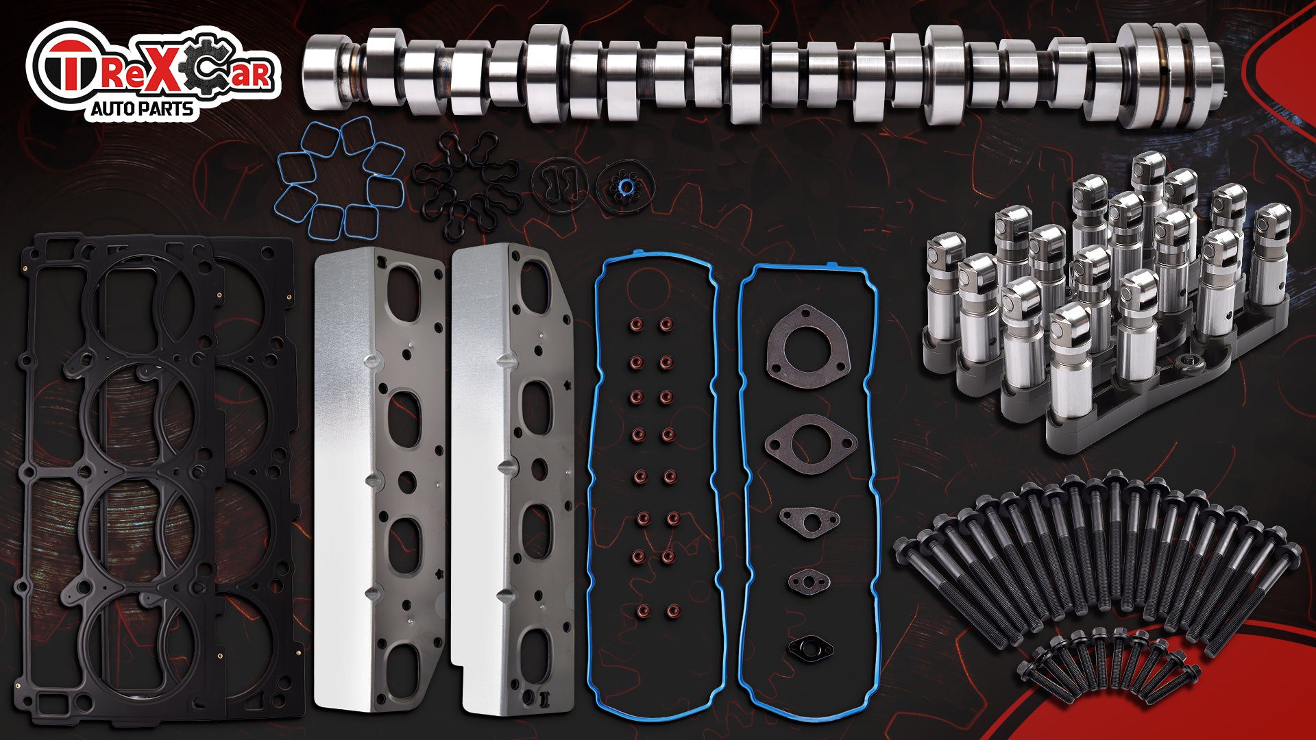 2009-2019 Ram 2500/3500 5.7L HEMI V8 Top-End Rebuild Kit: Cam & Lifters(HD Trucks) 技术细节 1