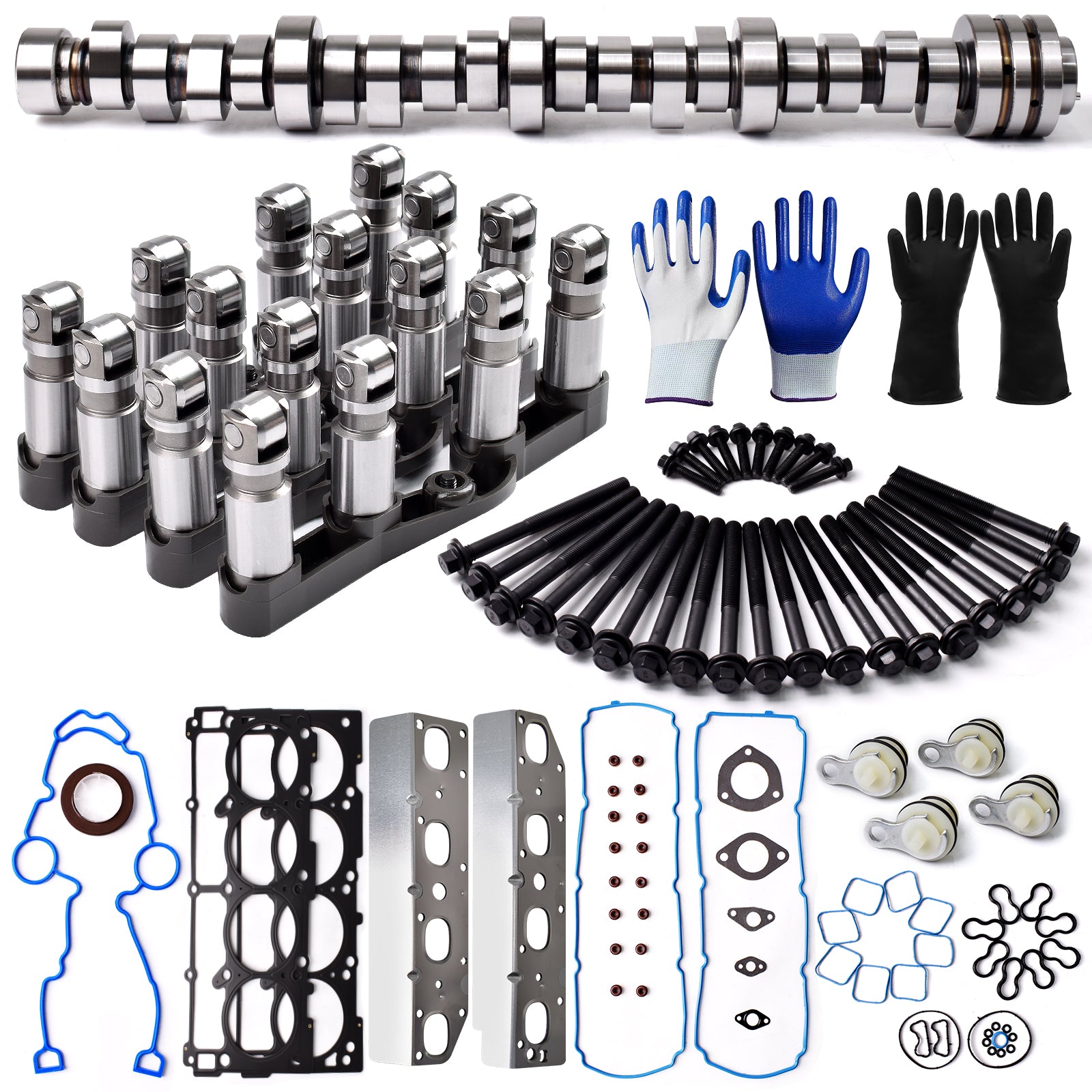 TREXCAR TLZKIT-50 Complete 5.7L HEMI Non-MDS Delete Kit with Camshaft Lifters and Gaskets