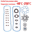 TREXCAR TLZKIT-051 5.7L HEMI V8 High Temperature Resistance Premium Valve Cover Gaskets