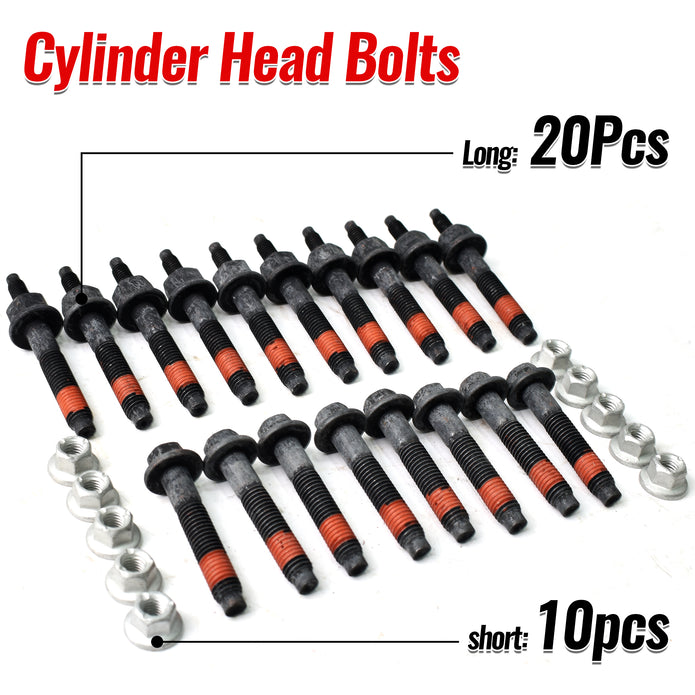 TREXCAR TLZKIT-052 Heavy Duty Cylinder Head Bolts Set for 5.7L HEMI V8 Overhaul