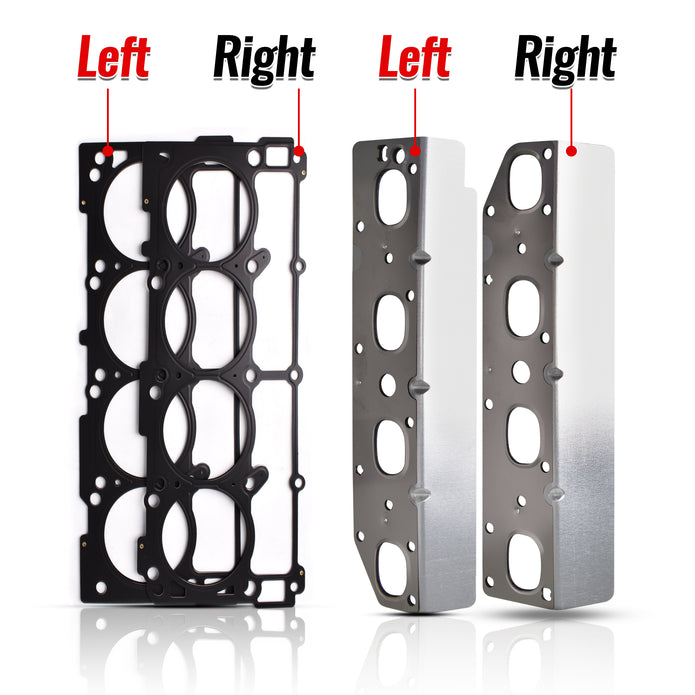 Trexcar TLZKIT-053 Cylinder Head Gasket and Exhaust Manifold Heat Shields for 5.7L Hemi V8