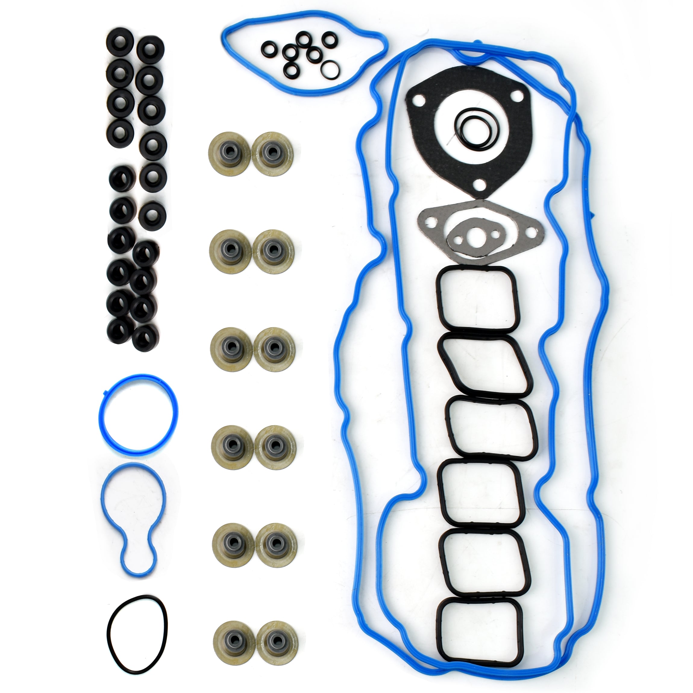 TREXCAR TLZKIT-057 Dodge Jeep 3.7L V6 Multi-Layer Steel Head Gaskets and Exhaust Manifold Seals