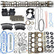 TREXCAR TLZKIT-058 Ford 6.4L Powerstroke Diesel Complete Top-End Rebuild Kit with Camshaft Lifters and Head Bolts